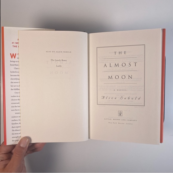 2/$30 - The Almost Moon by Alice Sebold - Picture 8 of 13